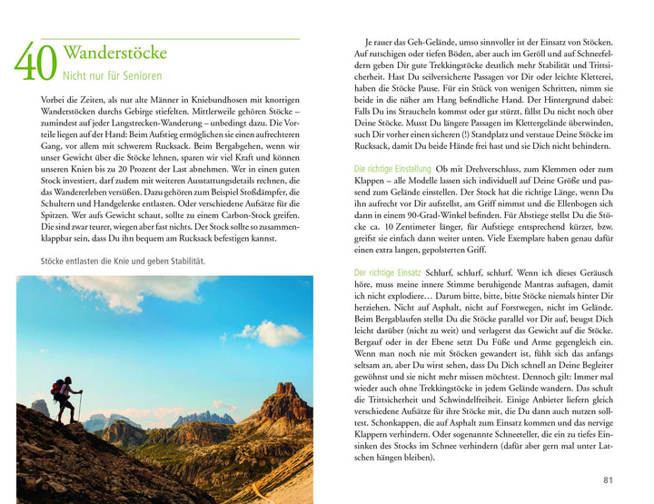 101 Dinge, die ein Alpenüberquerer wissen muss | Ruhland, Nina