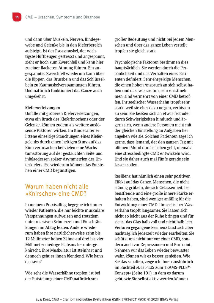 CMD - Craniomandibuläre Dysfunktion | Kent, Hamdi