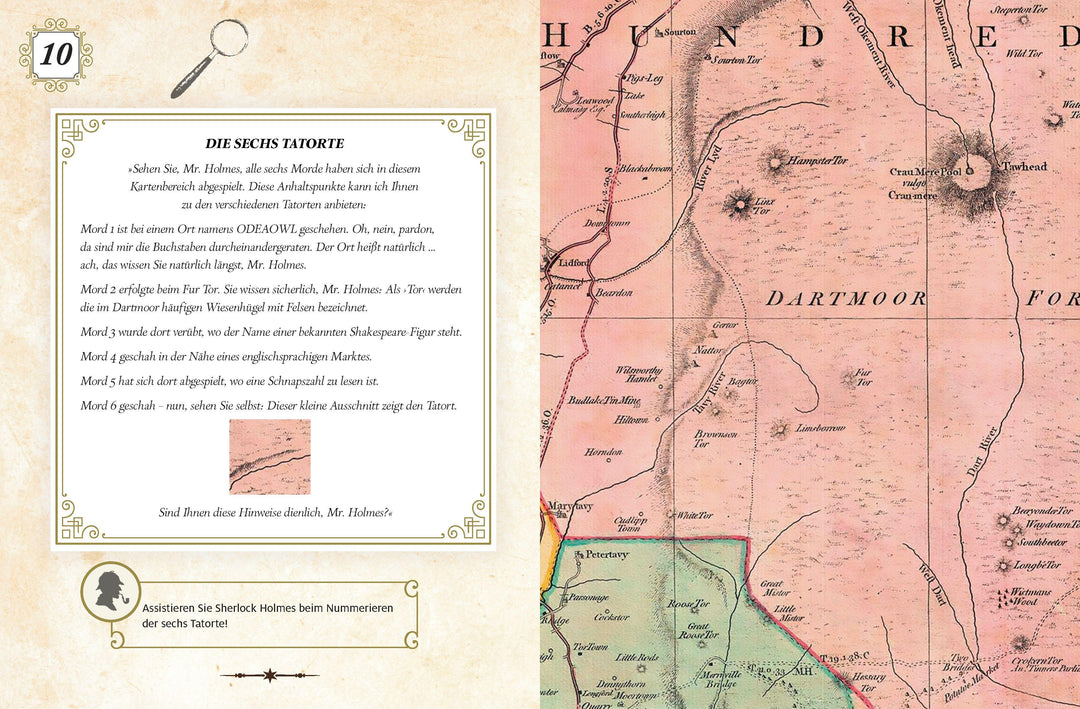 Sherlock Holmes' Adventskalender der Logikrätsel | Kiefer, Philip