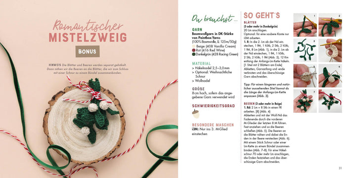 Mini-Amigurumis Adventskalender - Weihnachten im Wald | Caliri, Ilaria | Str...