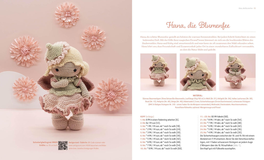 Tierisch süße Häkelfreunde - Waldtiere und Feen | Lee, Erinna