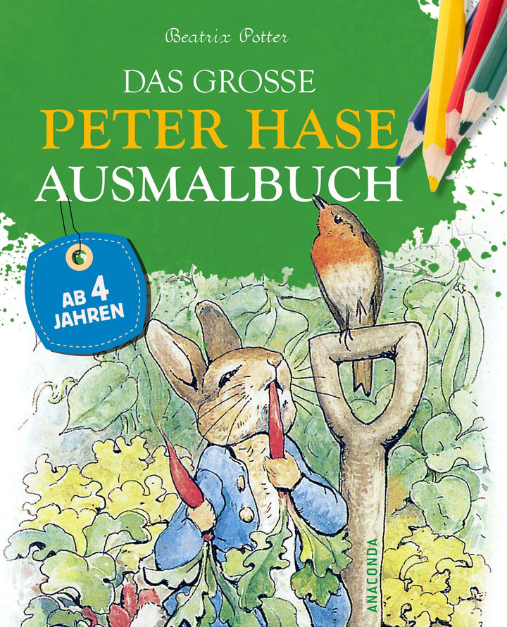 Das große Peter Hase Ausmalbuch | Potter, Beatrix