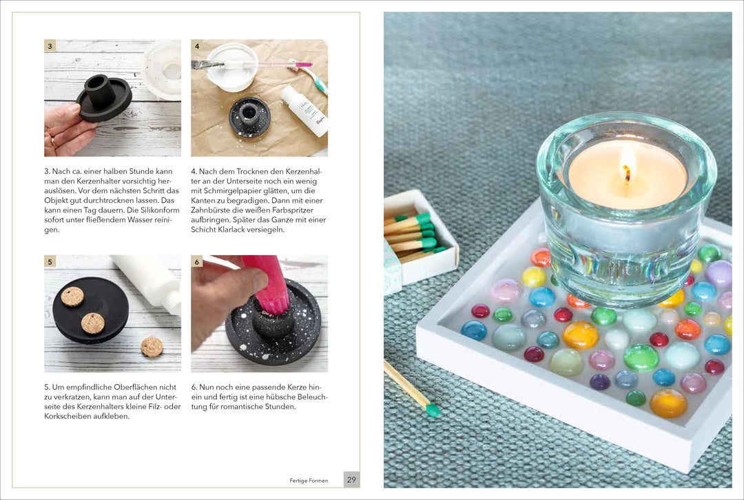 Deko gießen mit Raysin | Mielkau, Ina