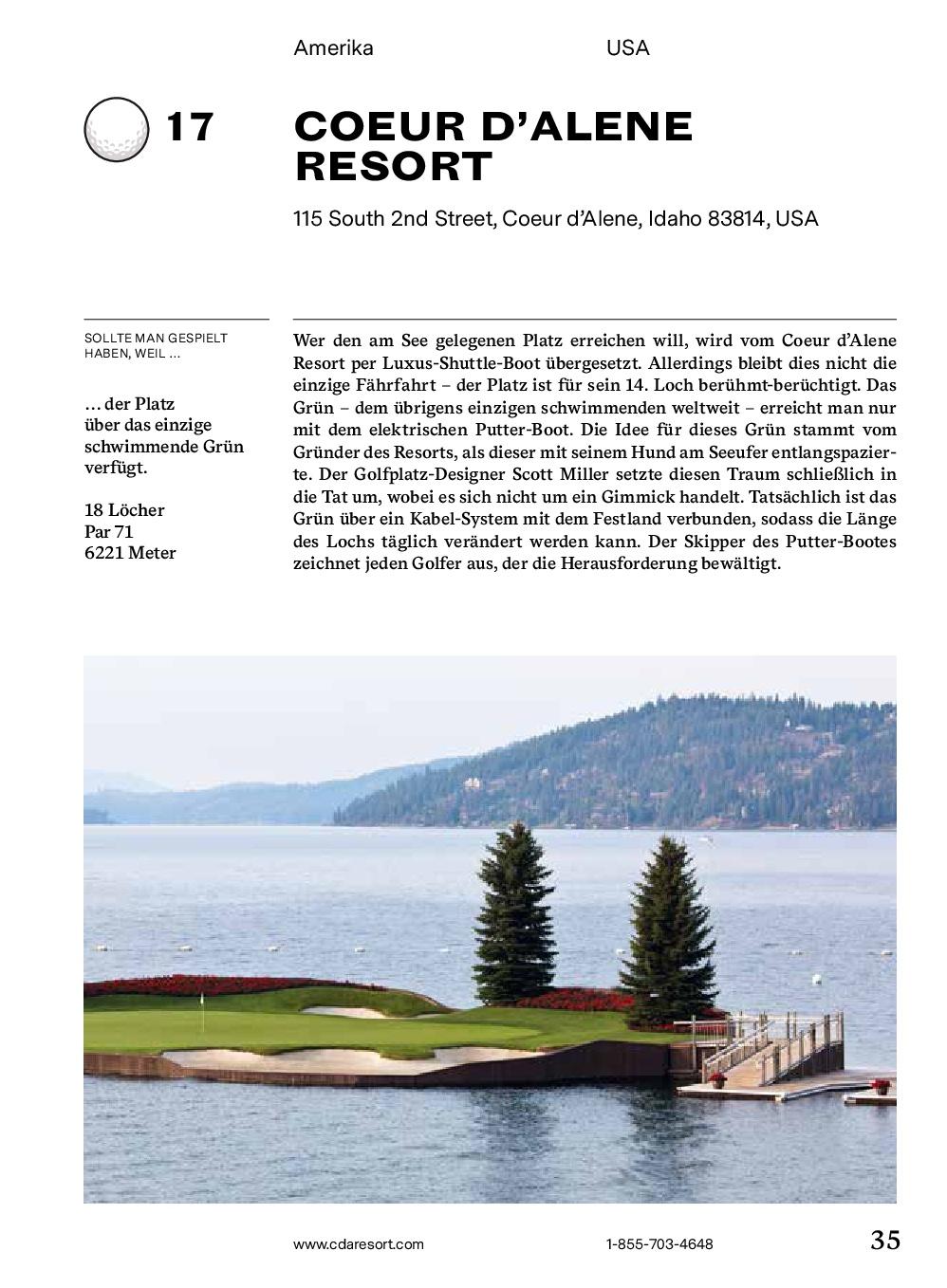 150 Golfplätze, die man gespielt haben muss - Golf Geschenkbuch | Waldek, St...