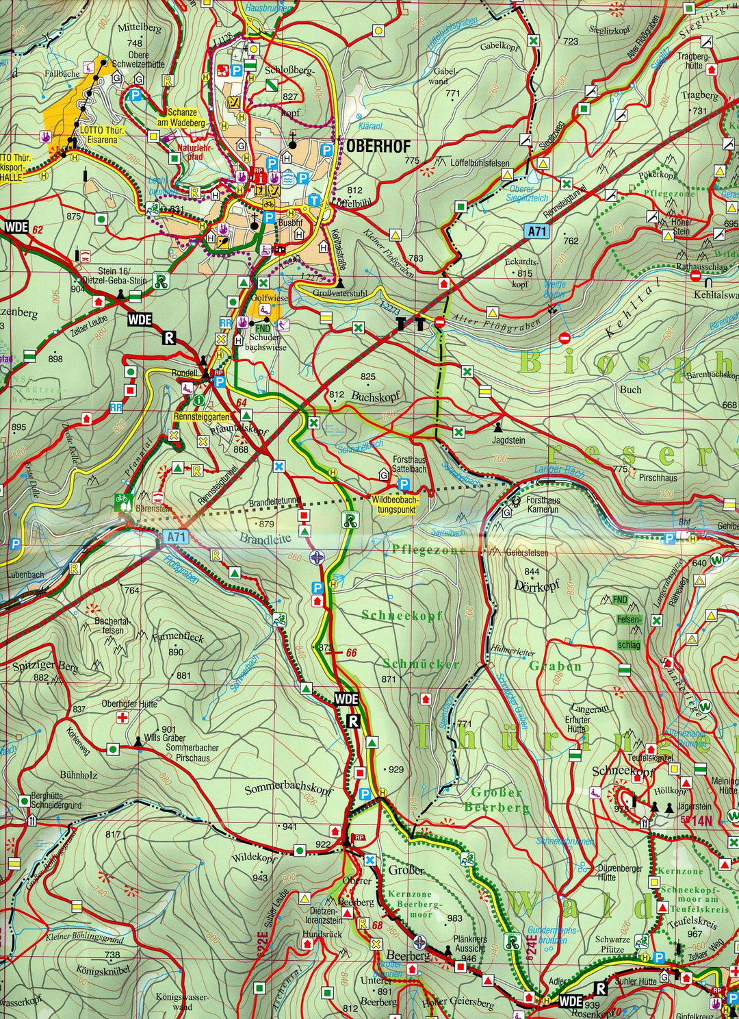 Oberhof 1 : 25 000 | -