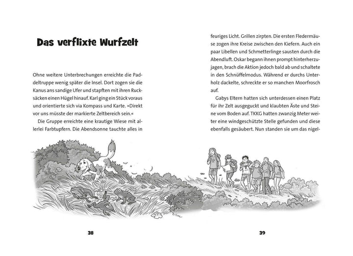 TKKG Junior, 18, Trügerischer Paddelspaß | Schreuder, Benjamin