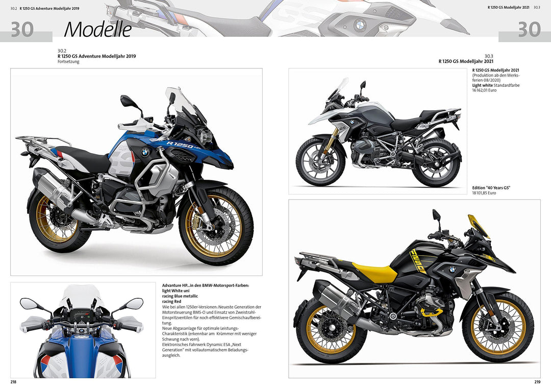 BMW R 1200 GS, R 1250 GS & Adventure, Reparaturanleitung | Jung, Thomas | Al...
