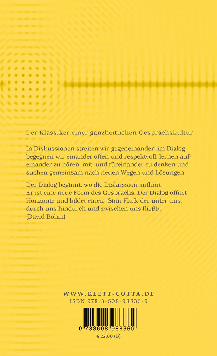 Der Dialog | Bohm, David