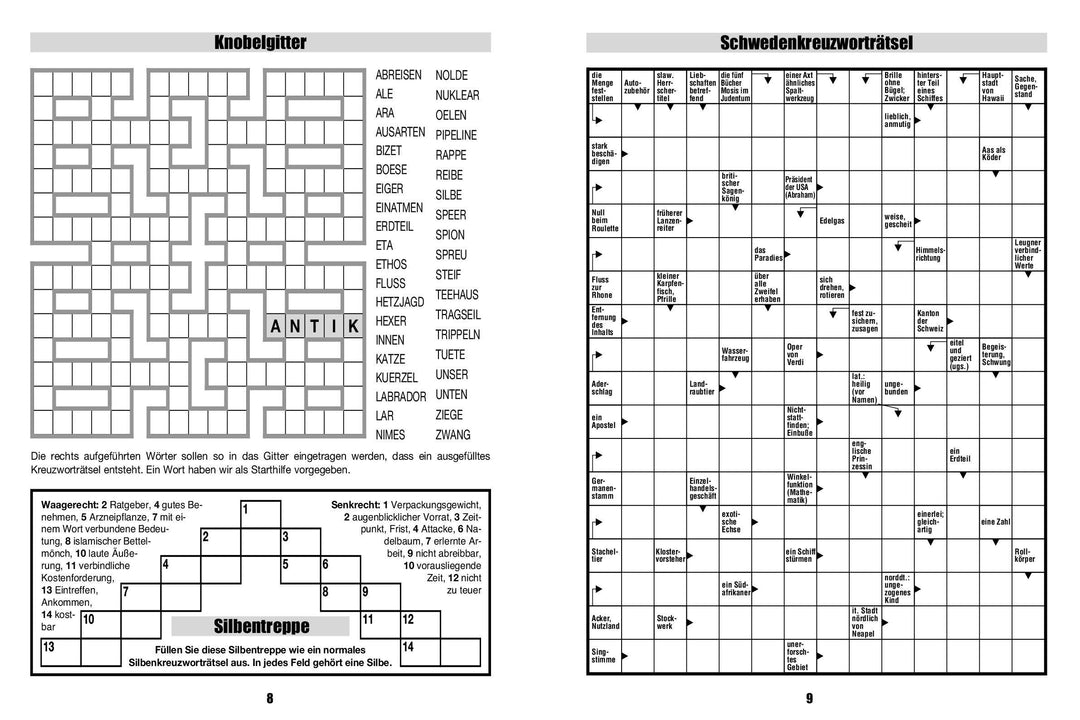 Großschrift Rätselmix | -