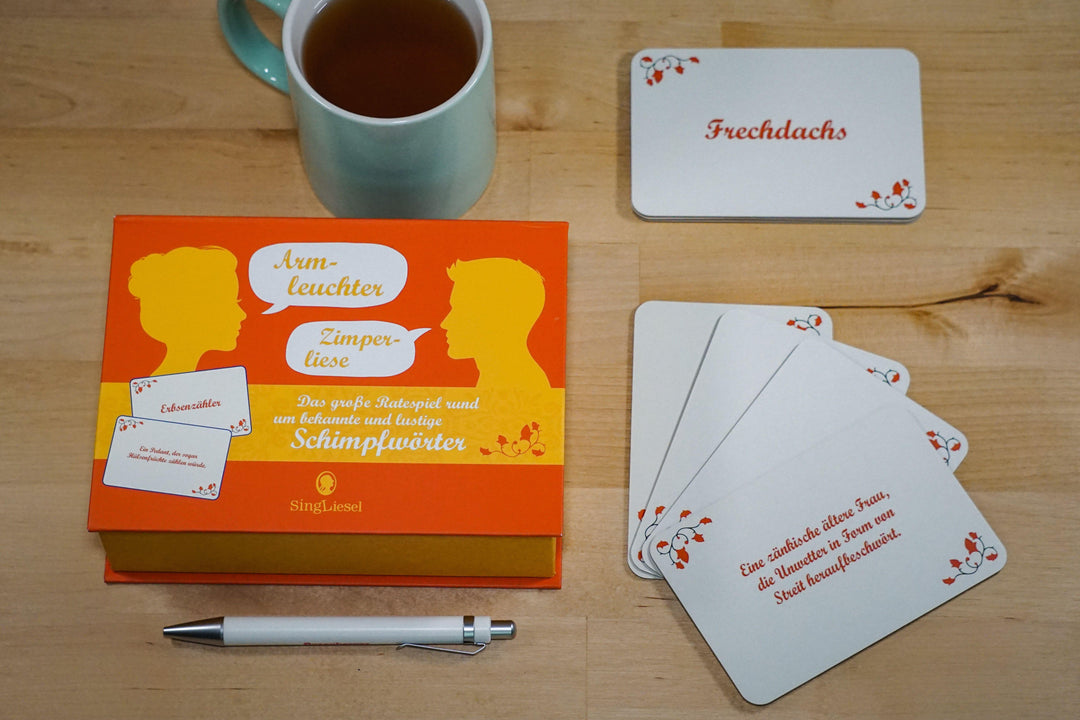 Fast vergessene Schimpfwörter. Das lustige Quiz-Spiel für Senioren. Auch mit...