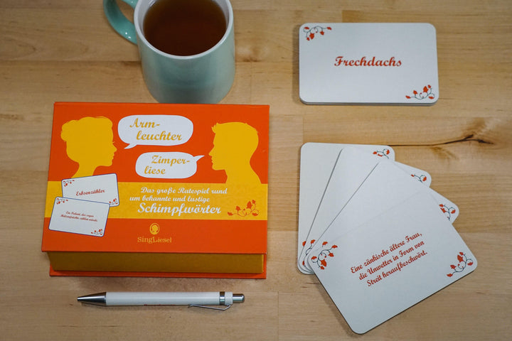 Fast vergessene Schimpfwörter. Das lustige Quiz-Spiel für Senioren. Auch mit...