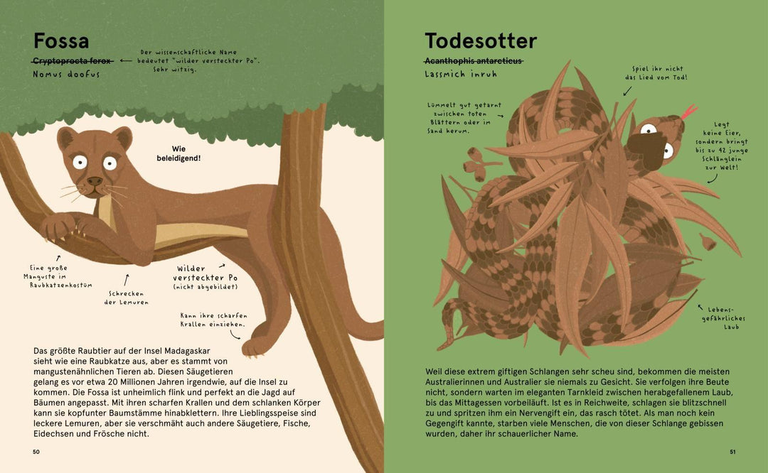 Das Lexikon gruseliger Tiere | Bunting, Philip