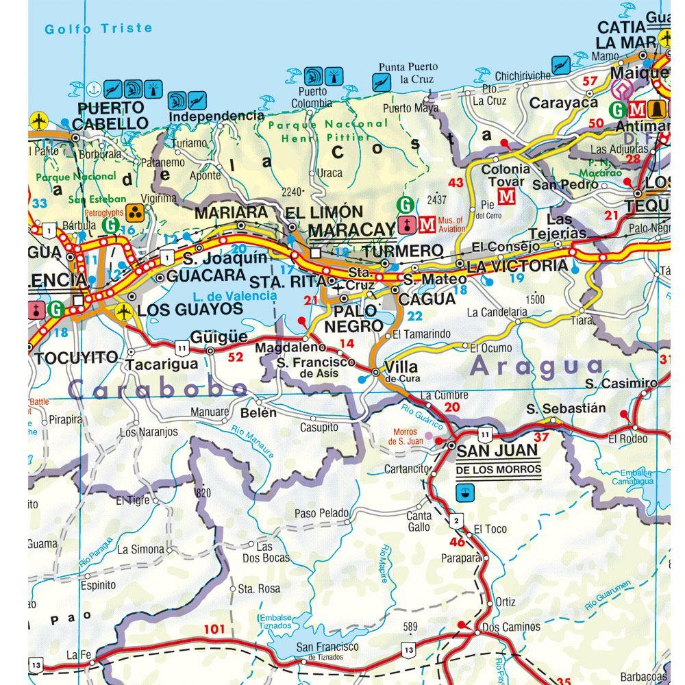 Kolumbien, Autokarte 1:1 Mio. | -