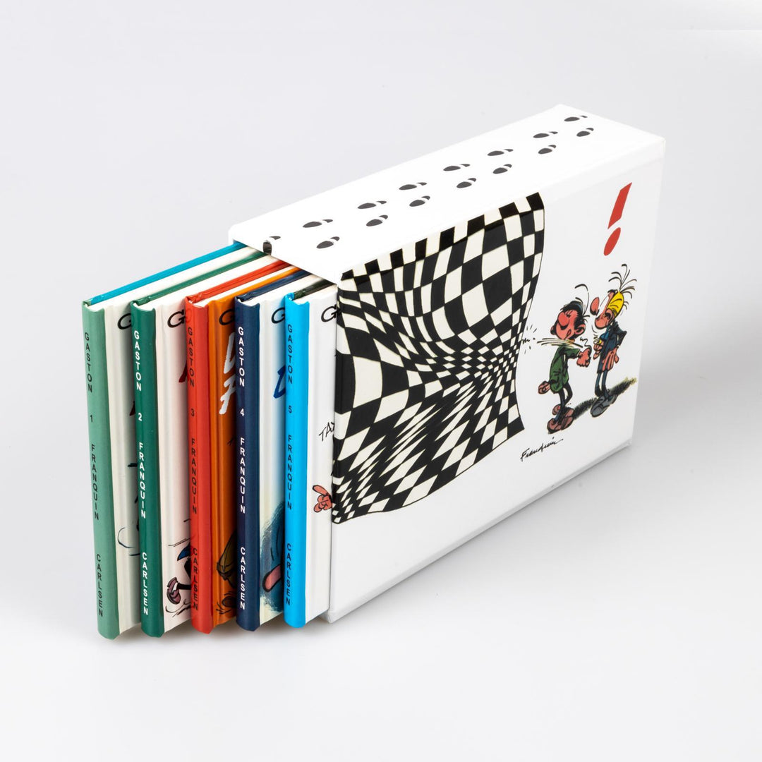 Gaston im Schuber (Hochwertige Jubiläumsedition 100 Jahre Franquin) | Franqu...