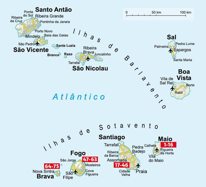 Kapverden Süd: Maio, Santiago, Fogo, Brava | Will, Michael