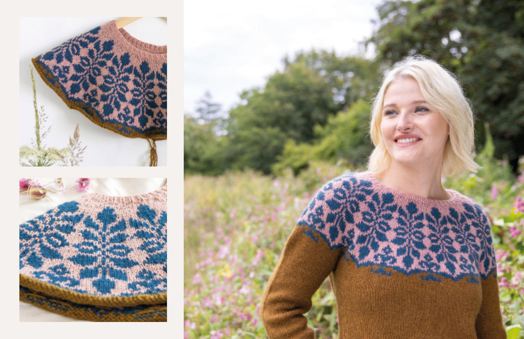 Skandinavische Top-down-Pullover | Putano, Olga | @Olgaputanodesigns