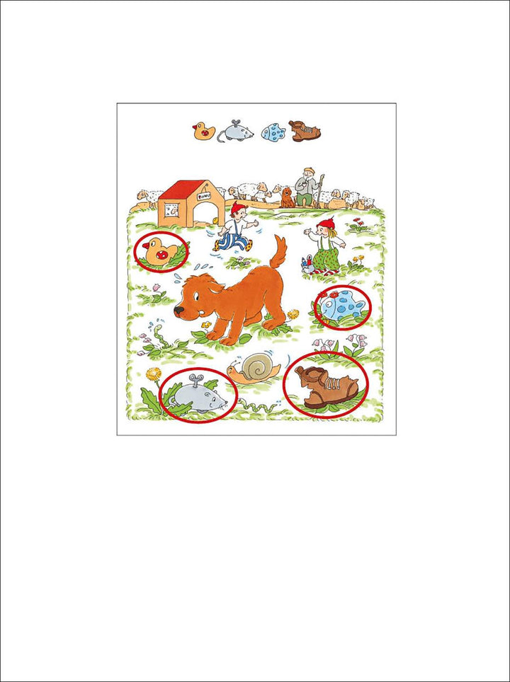 100 Mal- und Denkspiele für den Kindergarten | -