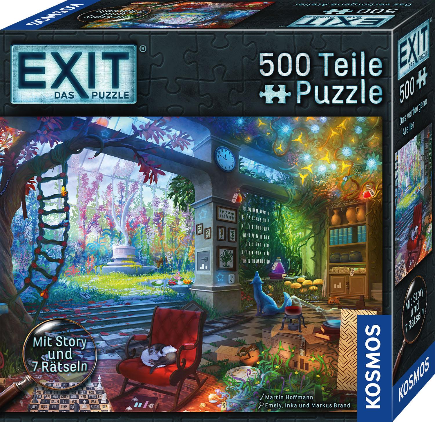 EXIT® - Das Puzzle: Das verborgene Atelier | Brand, Inka | Brand, Markus | B...