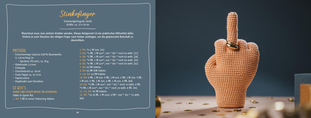 Wenn dir der Geduldsfaden reißt, dann häkle dir was Schönes draus | Borges, ...