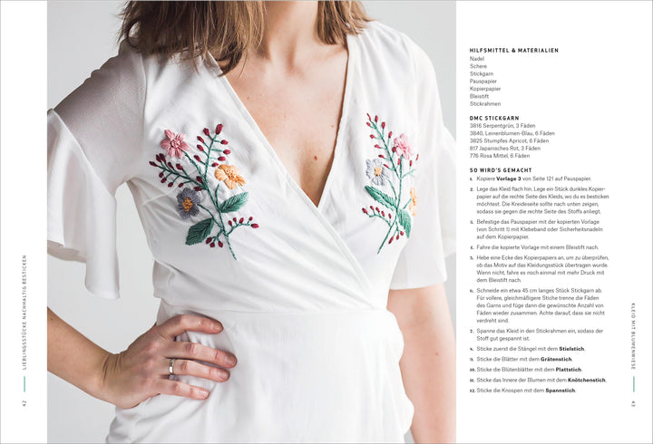 Lieblingsstücke nachhaltig besticken | Bolstad, Warunee