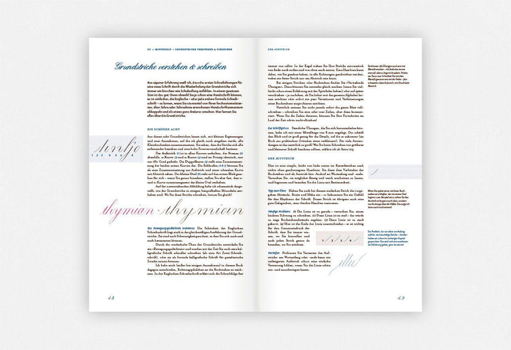 Spitzfederkalligrafie | Weigele, Stefanie