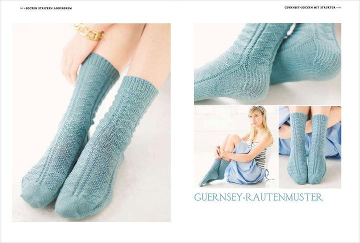 Socken stricken andersrum - Von der Spitze zum Bündchen. Die geniale Methode...