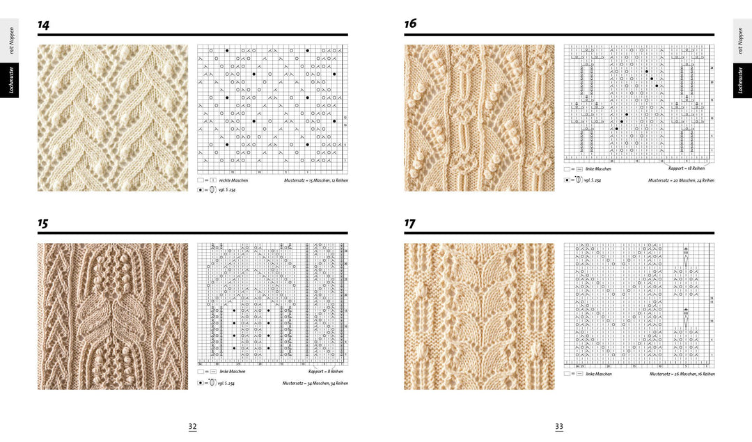 Die Strickmusterbibel - 260 japanische Muster stricken | Shida, Hitomi