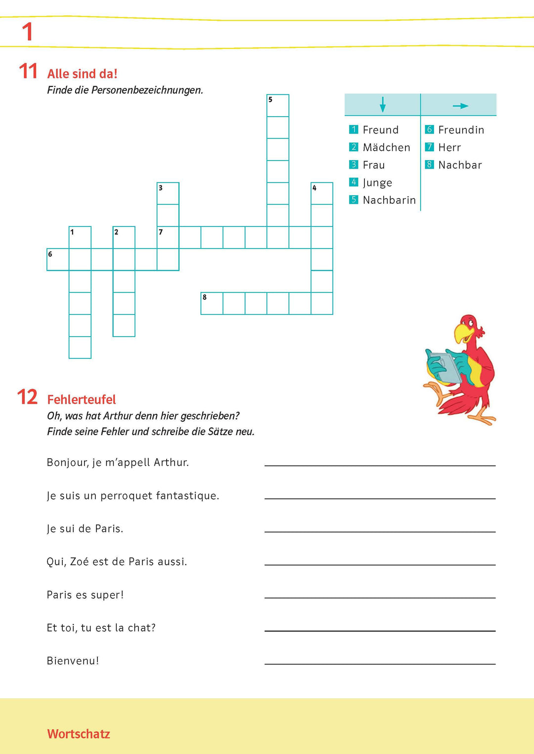 Découvertes 1 (ab 2020) - Übungsblock zum Schulbuch 1. Lernjahr | -