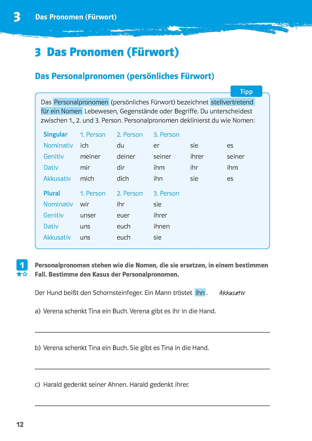 10-Minuten-Training Deutsch Wortarten 5./6. Klasse. Kleine Lernportionen für...