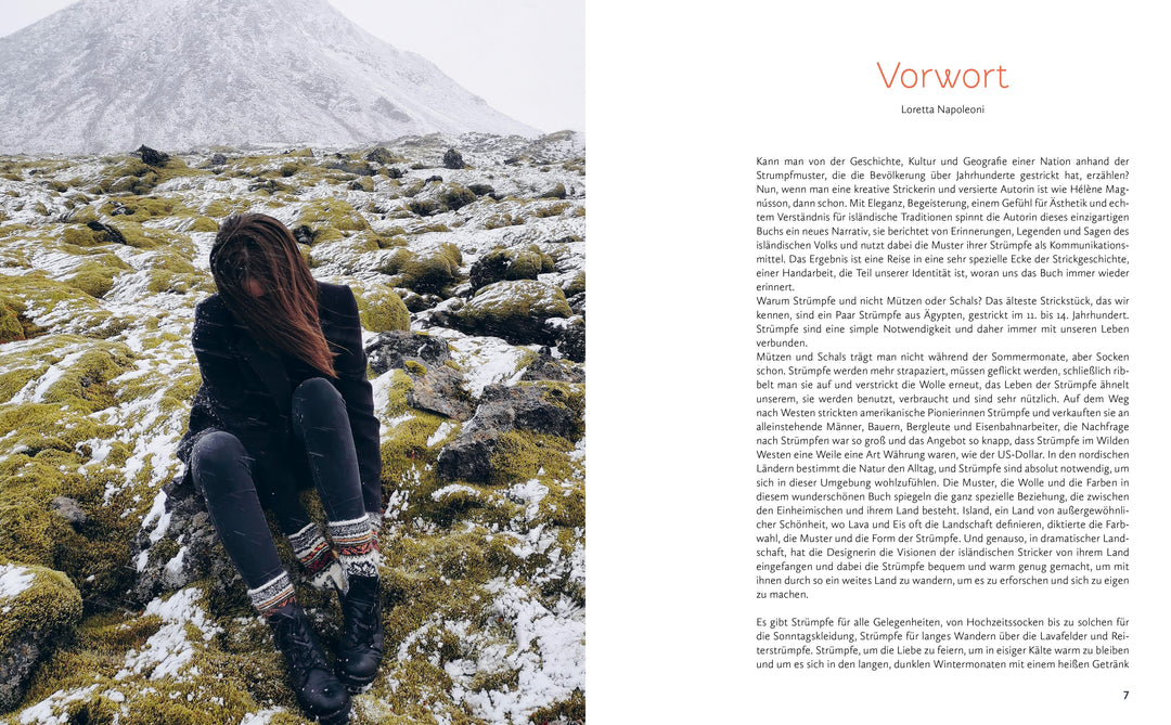 Island-Socken. Die schönsten Strickmuster aus dem Land der Nordlichter | Mag...