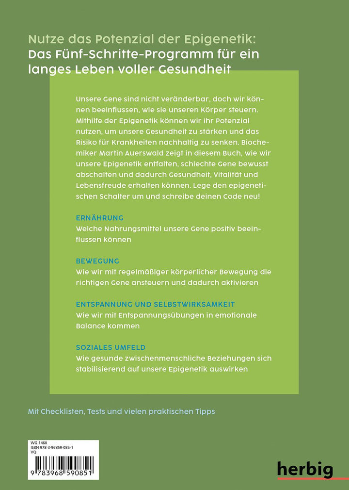 Der Epigenetik-Code | Auerswald, Martin