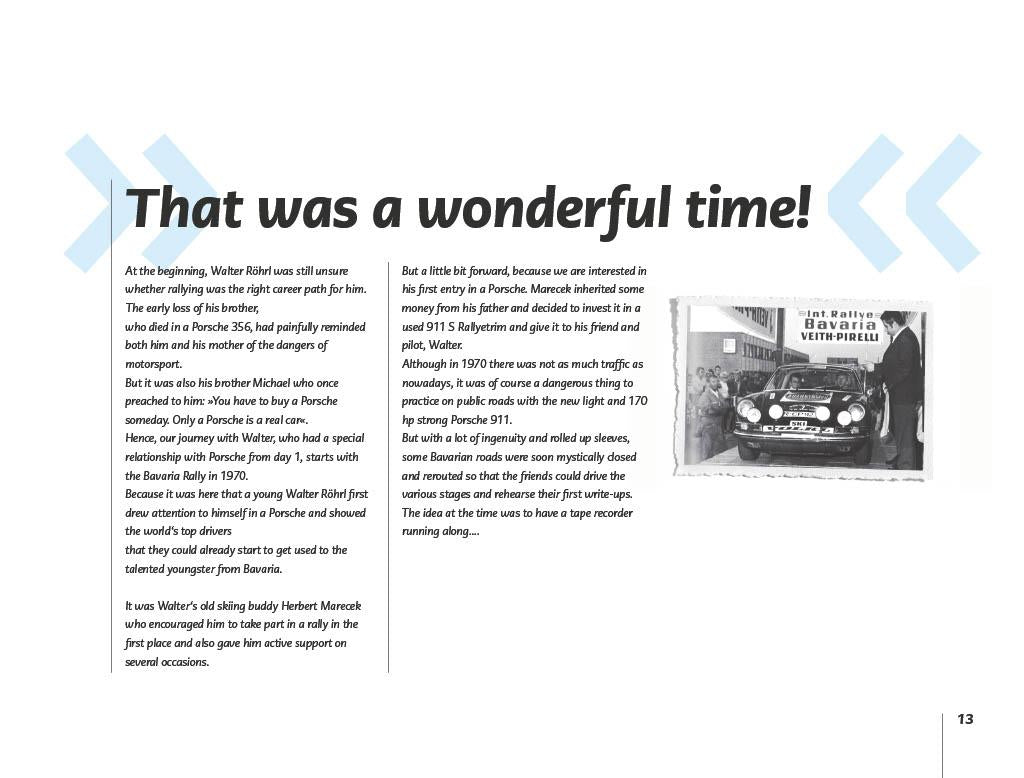 Walter Röhrl - Art of Racing | Zinkewitz, Frank