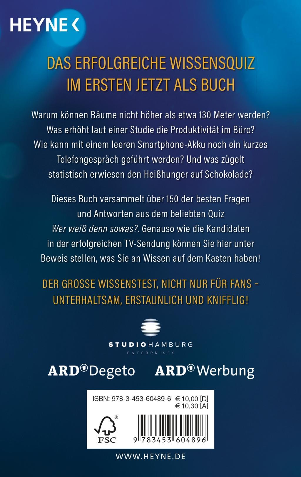 Wer weiß denn sowas? | -