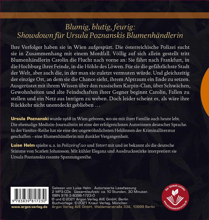 Vanitas - Rot wie Feuer | Poznanski, Ursula