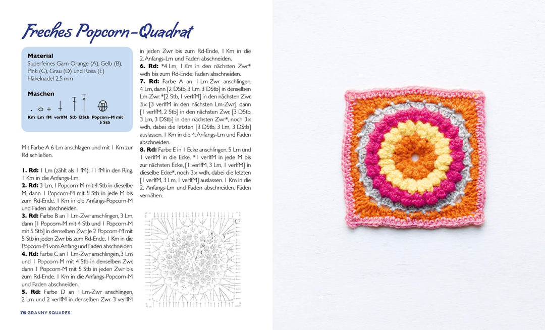 Musterbibel Granny Squares: Blumenzauber | Aono-Billson, Hiroko