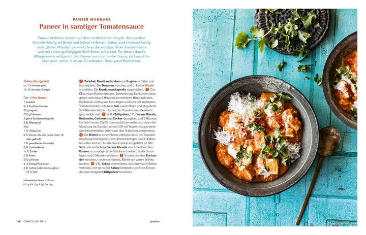 Deftig vegetarisch - Indien | Weber, Anne-Katrin