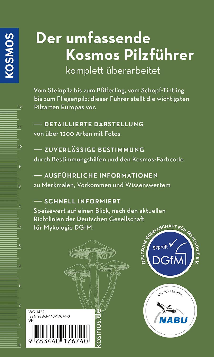 Der große Kosmos Pilzführer | Laux, Hans E.