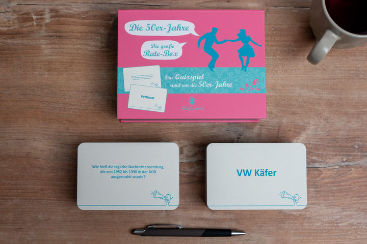 Das 50er-Jahre-Quiz. Das große Quiz-Spiel für Senioren rund um die 50er. Spi...