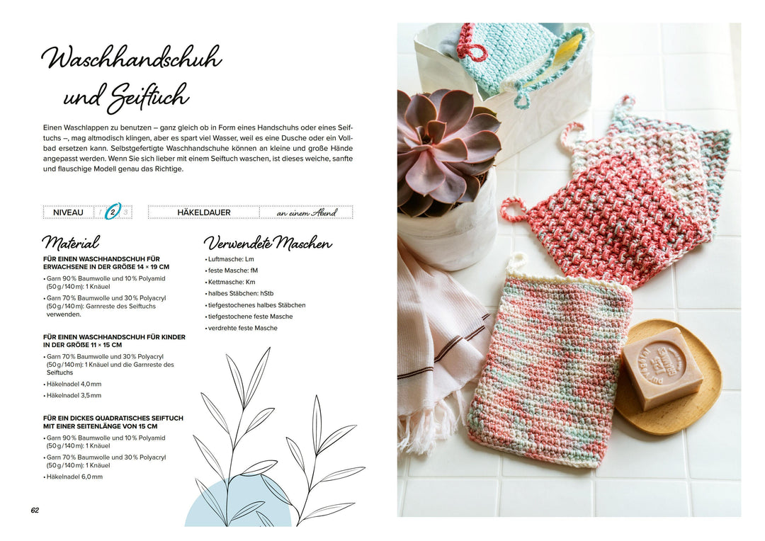 Selbermachen: Häkelideen für Küche und Bad. Nachhaltig, umweltfreundlich, pl...