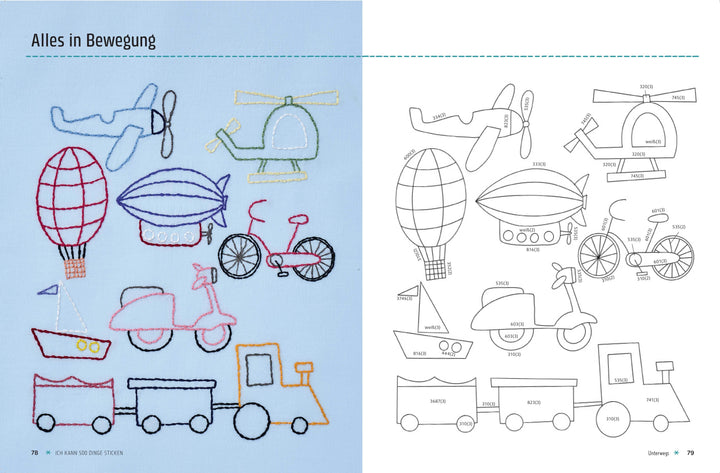 Ich kann 500 Dinge sticken. Witzige, süße, coole und freche Motive. Ganz ein...