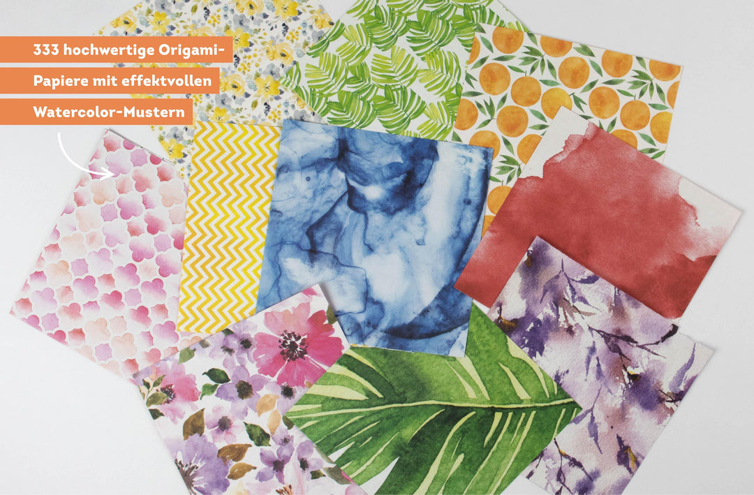 333 Origami - Watercolor | -
