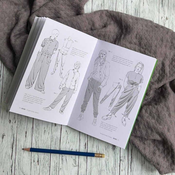 Morpho Detail. Kleidung und Faltenwurf | Lauricella, Michel