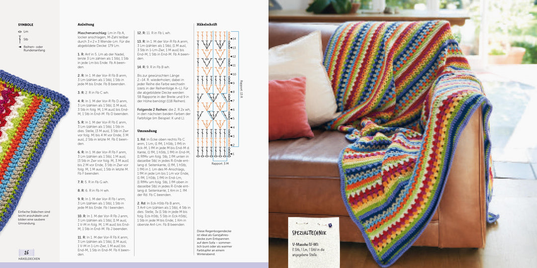 Wunderschöne Häkeldecken | Morgan, Leonie