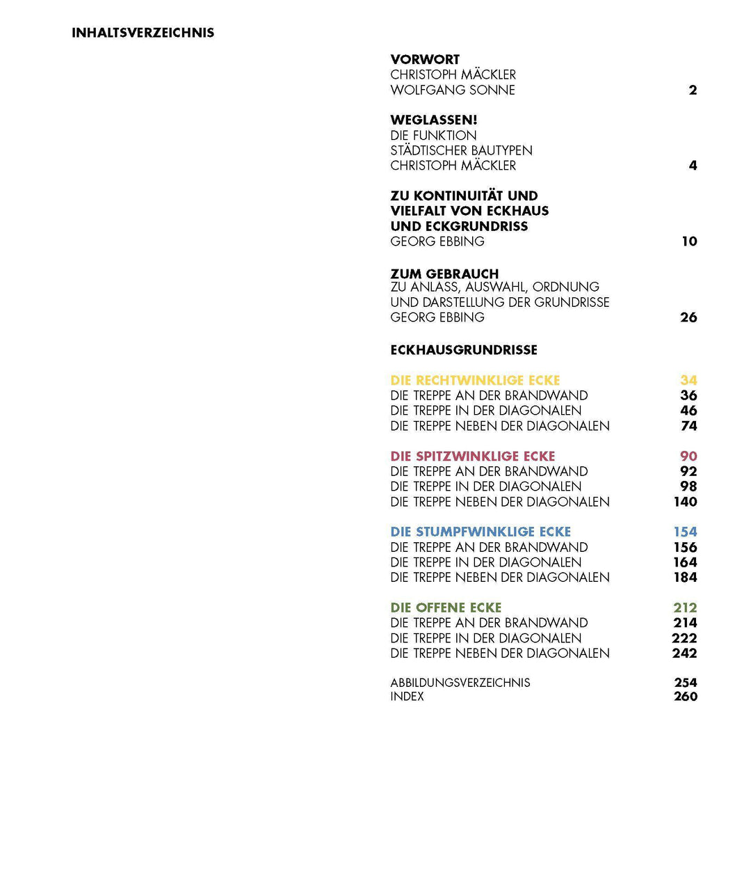 Der Eckhausgrundriss | -