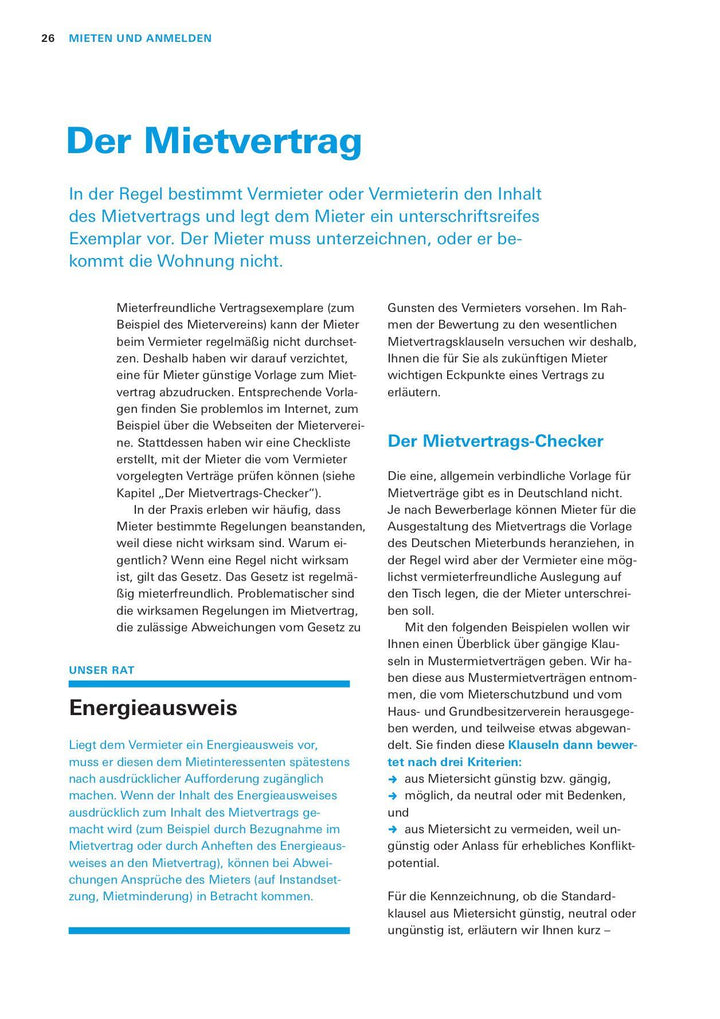 Das Mieter-Set | Bredereck, Alexander | Dineiger, Volker