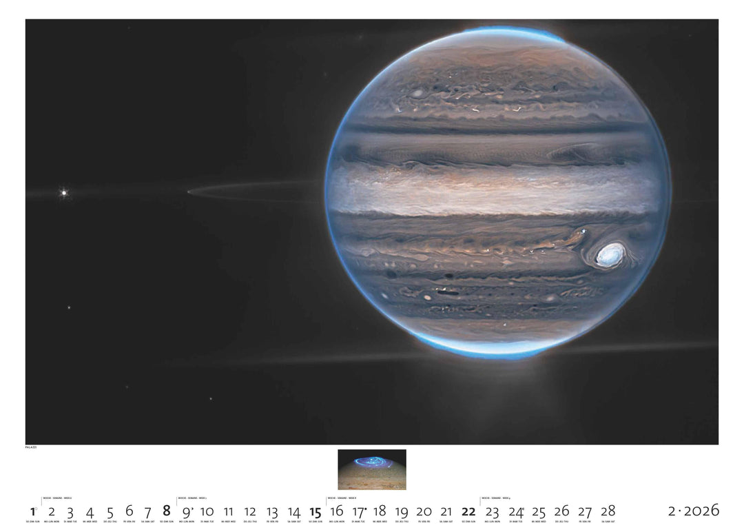 Sternzeit 2026 - Bild-Kalender - Poster-Kalender - 70x50 | Mokler, Felicitas