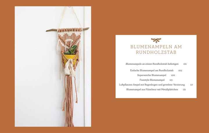 Makramee für Zimmerpflanzen | Borja, Chrysteen