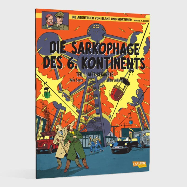 Blake und Mortimer 13: Die Sarkophage des 6. Kontinents, Teil I: Alte Bekann...
