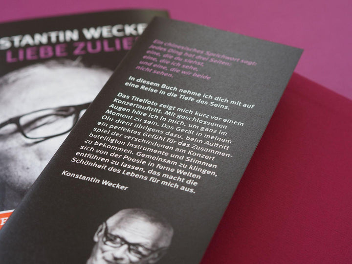 Der Liebe zuliebe | Wecker, Konstantin