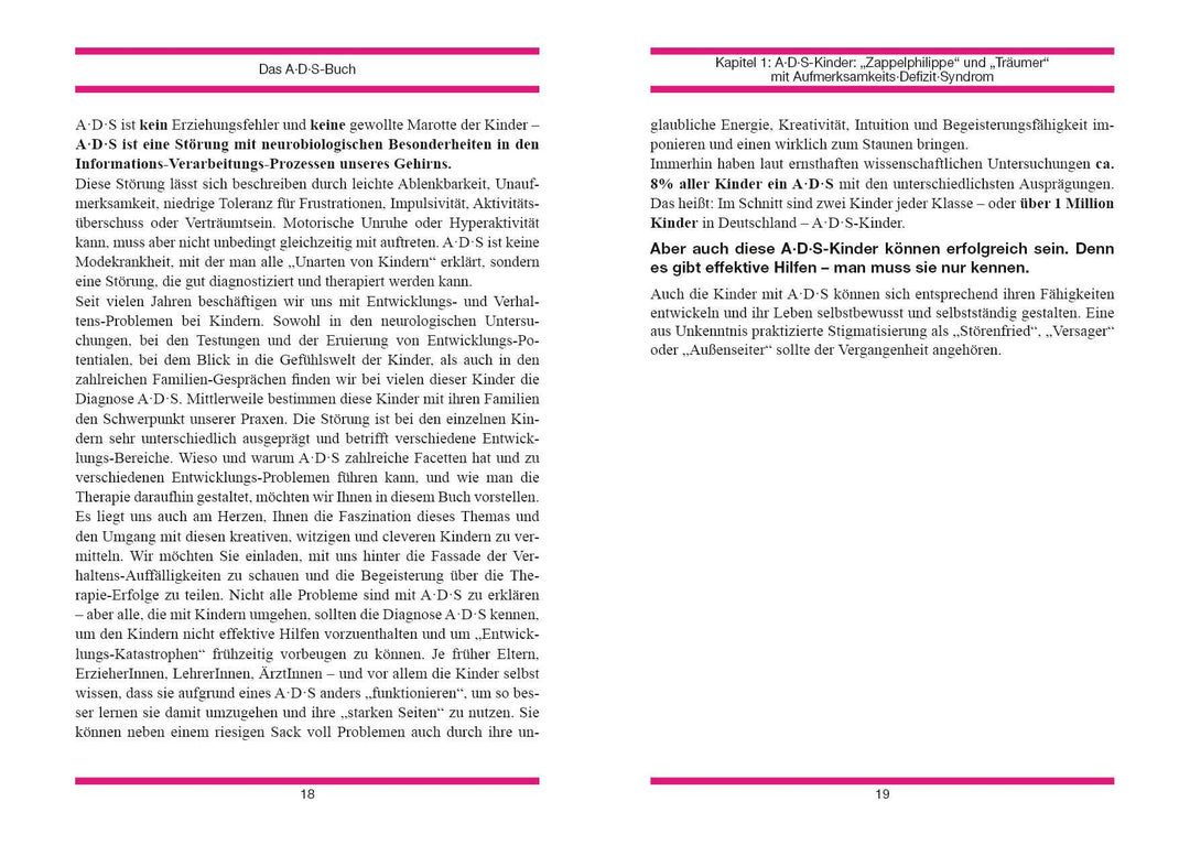 Das A. D. S.-Buch. Aufmerksamkeits-Defizit-Syndrom | Aust-Claus, Elisabeth |...